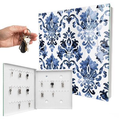 Cutie chei Decorațiuni albastre