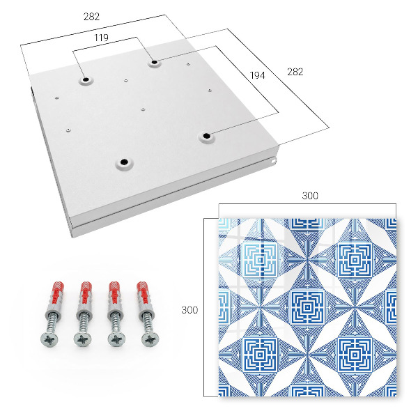Dulap pentru chei Model geometric