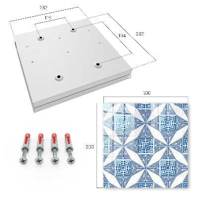 Dulap pentru chei Model geometric