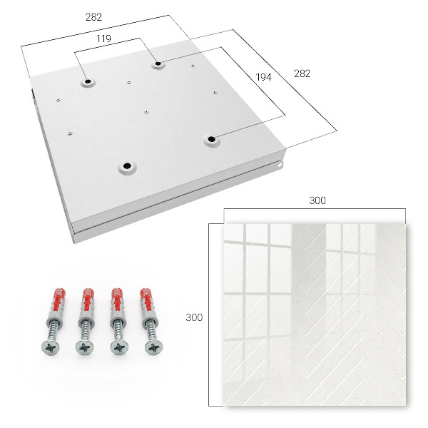Dulap pentru chei Model luminos