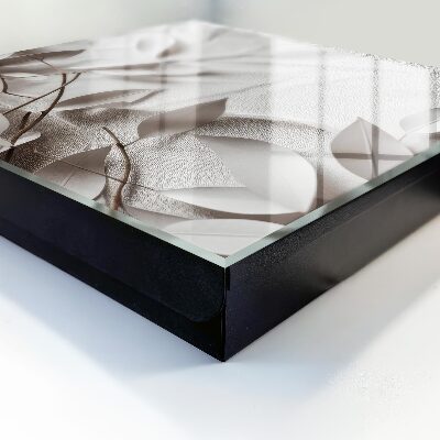 Dulap pentru chei Material textil cu frunze