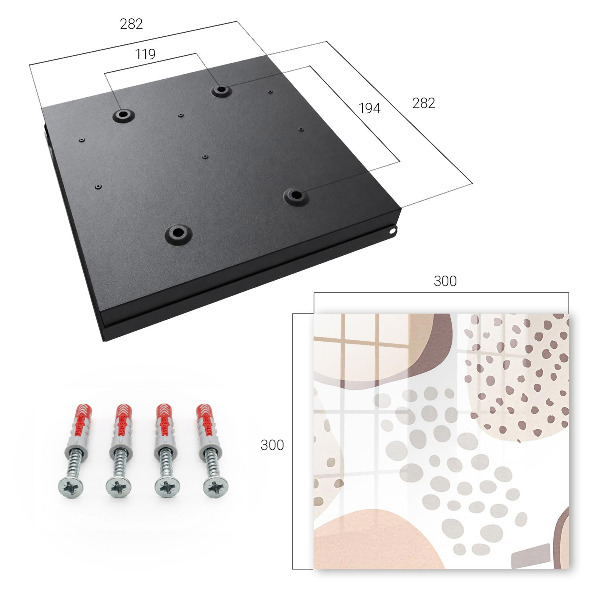 Dulap pentru chei Forme organice