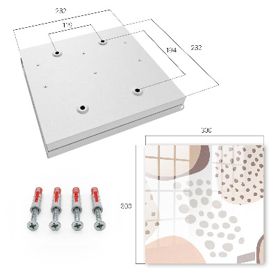 Dulap pentru chei Forme organice