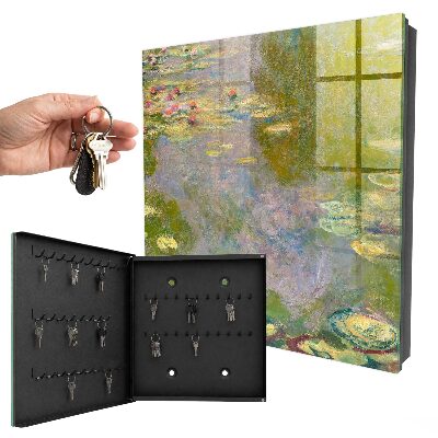 Dulap pentru chei Nuferii lui Claude Monet