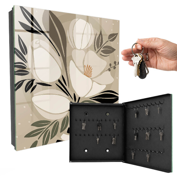 Dulap pentru chei Minimalism floral