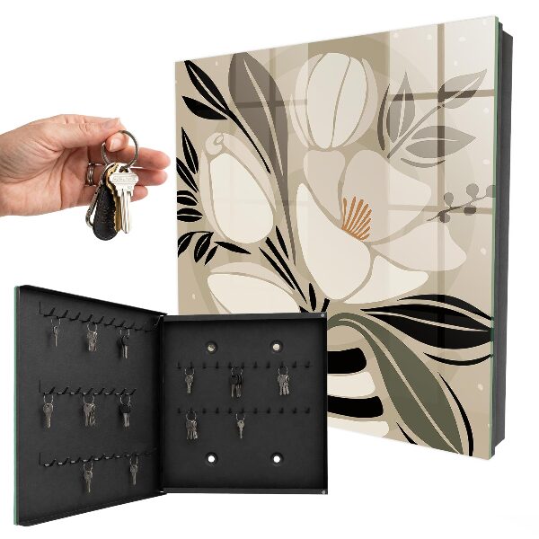 Dulap pentru chei Minimalism floral