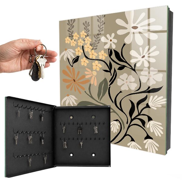 Cutie chei Motiv floral
