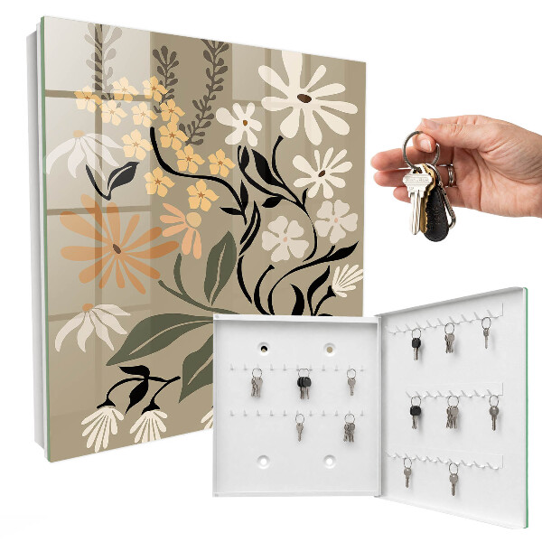 Cutie chei Motiv floral