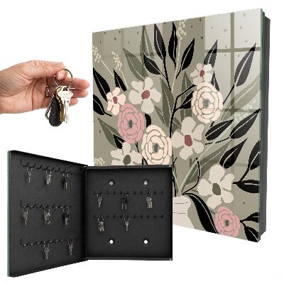 Cutie chei Aranjament floral