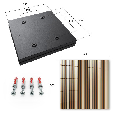 Dulap pentru chei Dungi minimaliste