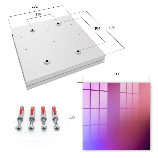 Dulap pentru chei Gradient de culoare