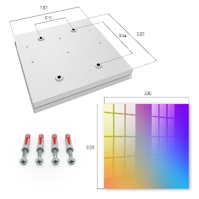 Dulap pentru chei Gradient de culoare