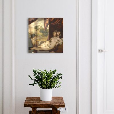 Dulap pentru chei Titian Venus și Lutierul
