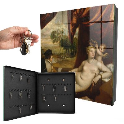 Dulap pentru chei Titian Venus și Lutierul