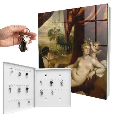 Dulap pentru chei Titian Venus și Lutierul