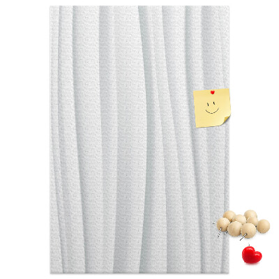 Tabla de pluta Valuri delicate pe un fundal deschis