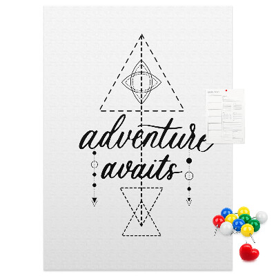 Tabla de pluta Simboluri geometrice ale aventurii și explorării