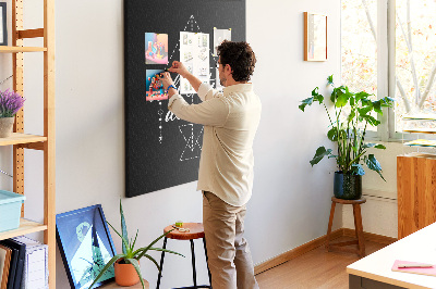 Panou plută Forme geometrice într-un stil minimalist