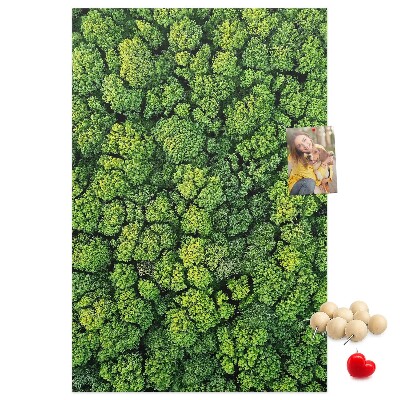 Panou plută Pădurea verde din vedere