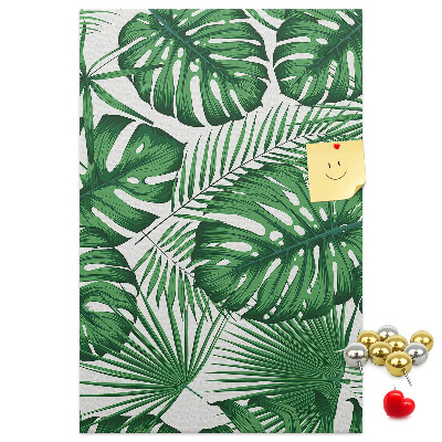 Panou plută Frunze de Monstera pe un fundal deschis