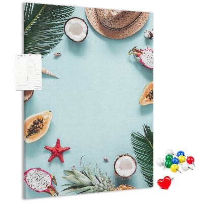 Tabla de pluta Fructe tropicale și accente marine