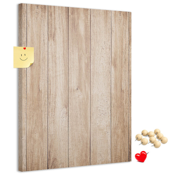 Tabla de pluta Model natural de plăci de lemn pe fundal