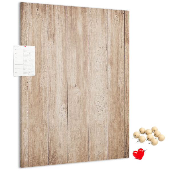 Tabla de pluta Model natural de plăci de lemn pe fundal