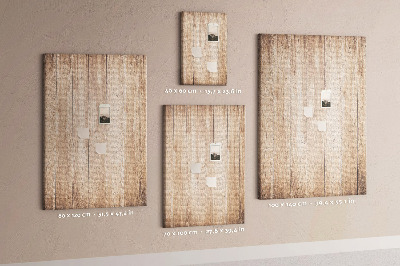 Tabla de pluta Model natural de plăci de lemn pe fundal