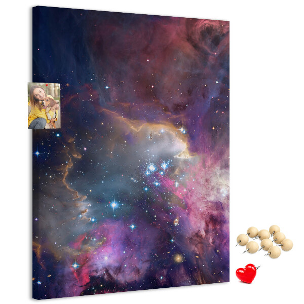 Panou plută O nebuloasă cosmică plină de stele