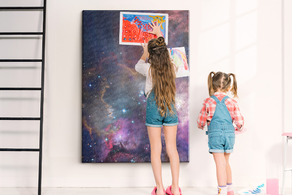 Panou plută O nebuloasă cosmică plină de stele