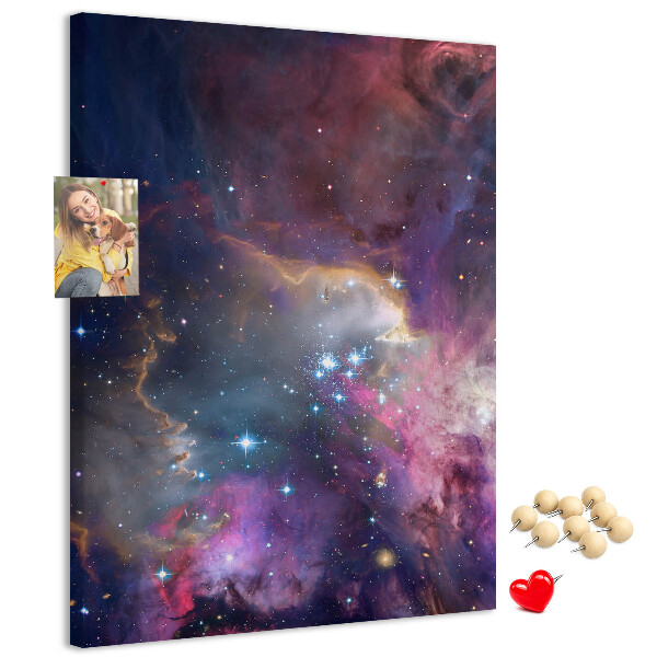 Panou plută O nebuloasă cosmică plină de stele