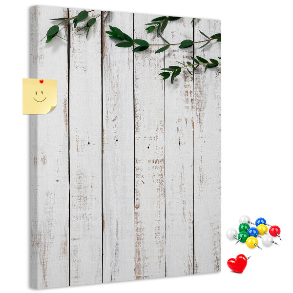 Tabla de pluta Scânduri rustice cu ramuri delicate