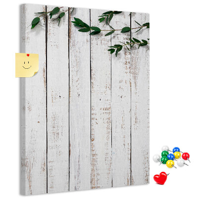 Tabla de pluta Scânduri rustice cu ramuri delicate