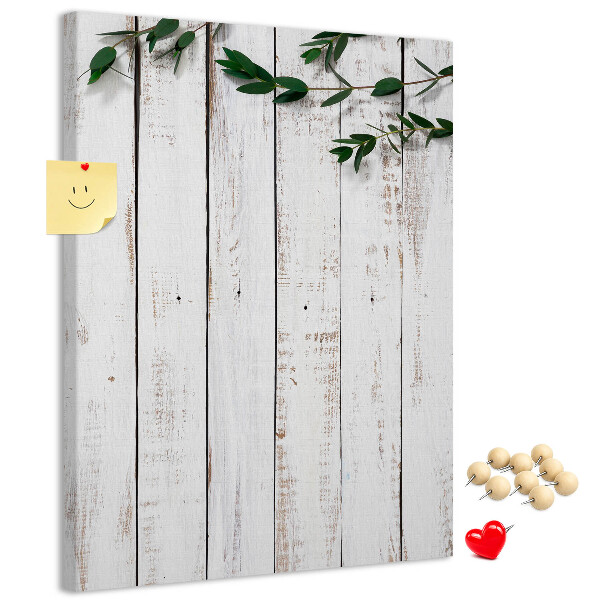 Tabla de pluta Scânduri rustice cu ramuri delicate