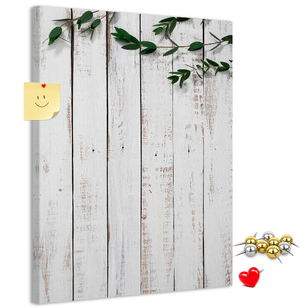 Tabla de pluta Scânduri rustice cu ramuri delicate
