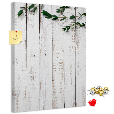 Tabla de pluta Scânduri rustice cu ramuri delicate