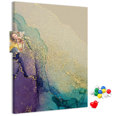 Tabla de pluta Model abstract cu accente violet