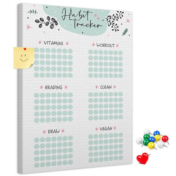 Tabla de pluta Urmărirea Obiceiurilor Minimalist