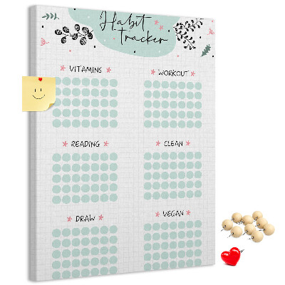 Tabla de pluta Urmărirea Obiceiurilor Minimalist