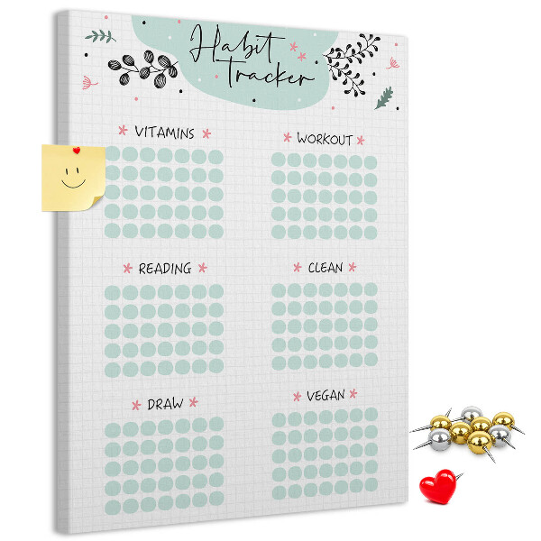 Tabla de pluta Urmărirea Obiceiurilor Minimalist