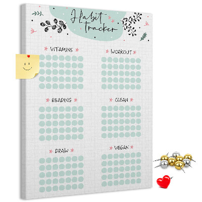 Tabla de pluta Urmărirea Obiceiurilor Minimalist