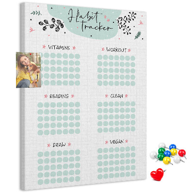 Tabla de pluta Urmărirea Obiceiurilor Minimalist