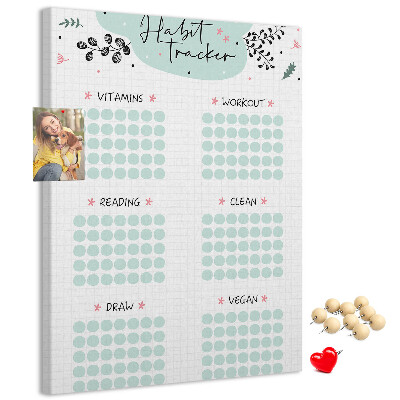 Tabla de pluta Urmărirea Obiceiurilor Minimalist