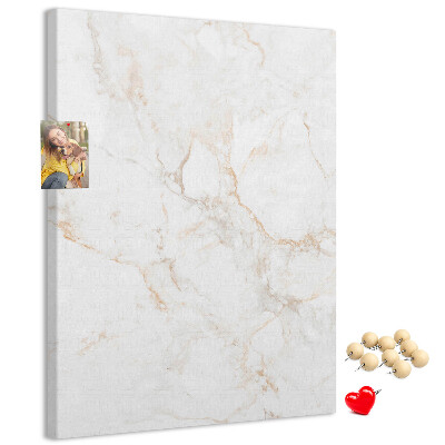 Tabla de pluta Model elegant de marmură în nuanțe deschise