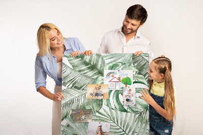 Tabla de pluta Frunze tropicale în nuanțe de verde