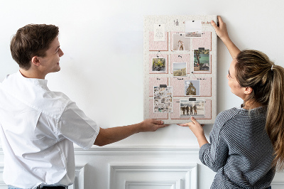 Panou plută Calendar de ziua de naștere cu spațiu pentru notițe