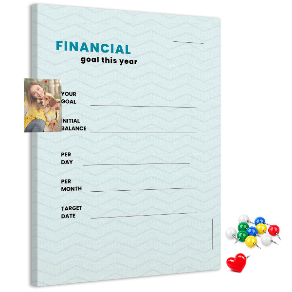 Tabla de pluta O temă pentru planificarea obiectivelor financiare