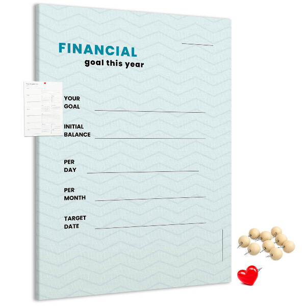 Tabla de pluta O temă pentru planificarea obiectivelor financiare