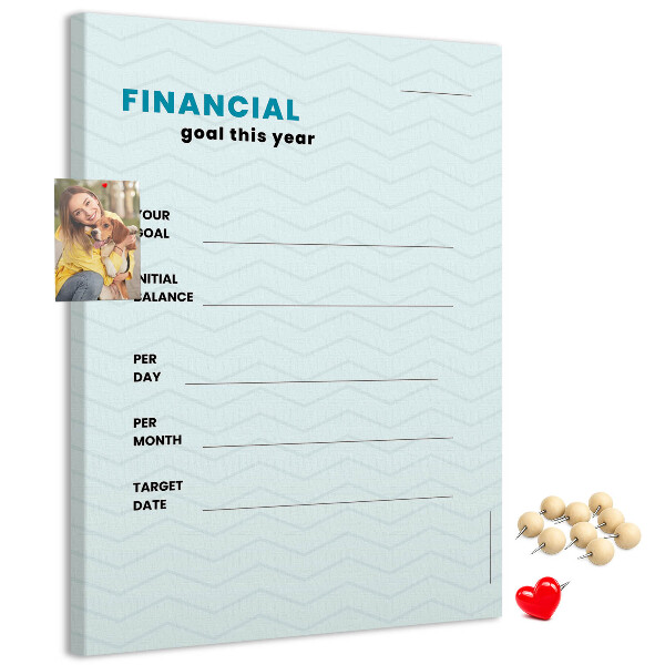 Tabla de pluta O temă pentru planificarea obiectivelor financiare