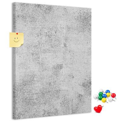 Panou plută Gri minimalist cu textură de beton
